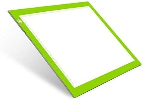 A4 Silver LED Trace Light Pad NXENTC Light Table USB Power LED Tracing Light Board for Artists,Drawing, Sketching, Animation in Kuwait