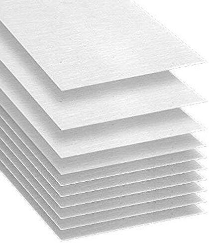 Printable Inkjet Primed Gessoed 8.5" x 11" Canvas Paper Sheets (50 Sheets) in Saudi Arabia