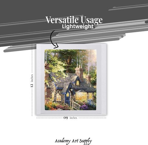 مجموعة لوحات قماشية ممتدة من أكاديمية آرت سابلاي مكونة من 8 قطع (9 × 12) in Kuwait