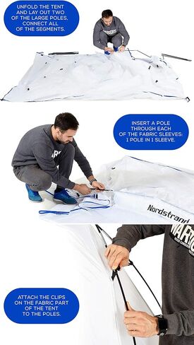 نوردستراند كشك طلاء بخاخ محمول - خيمة مأوى للطلاء بالرش الهوائي - محطة طلاء هواية يمكنك صنعها بنفسك in Kuwait