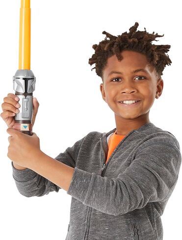 مجموعة ستار وورز لايتسابر سكواد 3 قطع، سيوف الماندالوريان وأهسوكا ودارث فيدر المضيئة، ألعاب للأولاد والبنات بعمر 4 سنوات (حصريًا لأمازون) in Kuwait