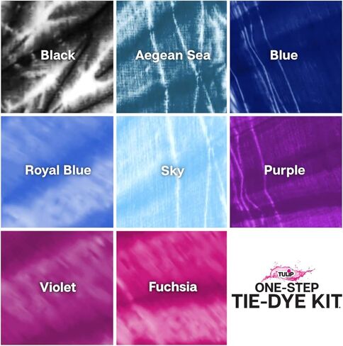 Tulip One-Step Tie-Dye Kit One-Step 8 Color Kit Tie Dye, Celestial in Kuwait