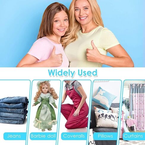 ماكينة خياطة محمولة، ماكينة خياطة صغيرة بسرعتين للمبتدئين، مجموعة خياطة آمنة وسهلة الاستخدام ماكينة خياطة صغيرة مع طاولة تمديد، خفيفة، دواسة قدم، أفضل هدية للأطفال والنساء والمنزل in Kuwait