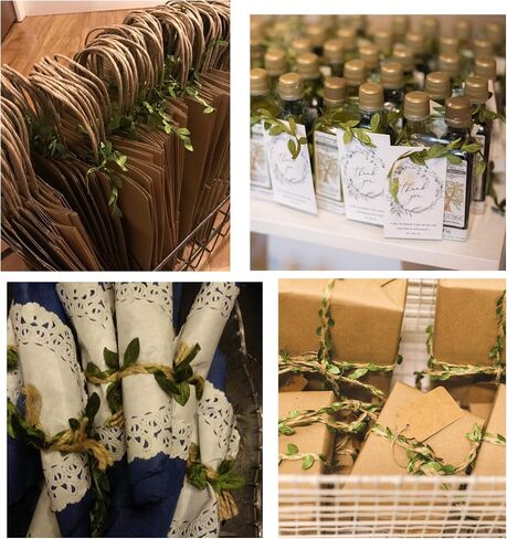David accessories Olive Green Leaves Leaf Trim Ribbon -20 Yards - for DIY Craft Party Wedding Home Decoration (Olive Green) in Kuwait