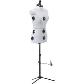 Dritz Twin-Fit Dress Form with Adjustable Tri-Pod Stand, Petite