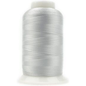 WonderFil Specialty Threads DecoBob Dove Grey, 2-ply Cottonized Polyester, 80wt