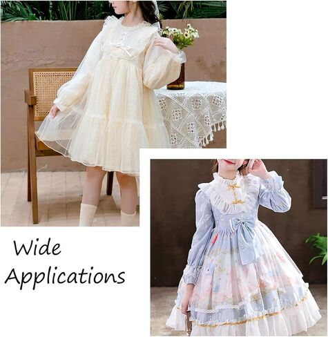 Pandahall 21.8 ياردة الساتان الأورجانزا الدانتيل حافة تقليم 2-طبقة كشكش الشيفون الشريط 1-5/8 بوصة الأبيض مطوي حواف الزركشة النسيج للقماش الخياطة المطرزة زين حفل زفاف الديكور in Kuwait