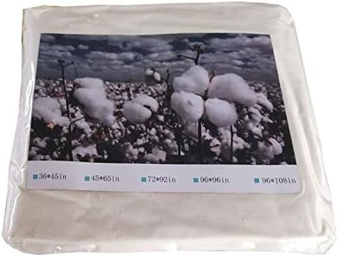 Vuwuma LENAILIN Natural Cotton Quilt Batting, Crib Size 45 x 60 Inch in Kuwait