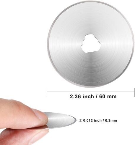 Mudder 45 mm 36 Packs Rotary Cutter Replacement Blades for Sewing Crafts in Kuwait