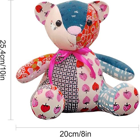 10 PCS Memory Bear Template Ruler Set with Instructions - Memory Bear Sewing Patterns Template, PC Material Quilting Template Cutting Set (10 inch) in Kuwait