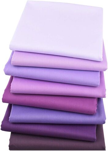 Hanjunzhao Green Solids Fat Quarters Fabric Bundles, Precut Quilting Sewing Fabric, 18 x 22 inches in Kuwait