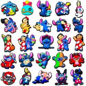 25PCS Shoe Charms for Clog Sandals Bracelets Decoration,Cartoon Shoes Charms for Kids Boys Girls Teens Adult Men Women Party Favor in Kuwait