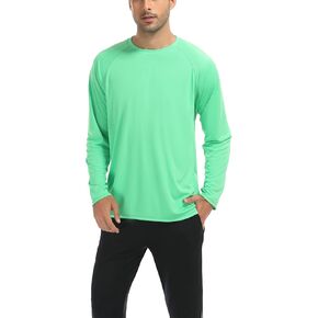 Men's Long Sleeve Shirts UPF 50+ UV Protection Shirts Suitable for All Kinds of Meaningful Sports Wear