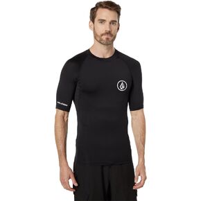 Volcom Men's Solid UPF 50+ Short Sleeve Rashguard