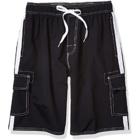 Asbury Threadz Men's Mako Core Performance Elastic Waist Swim Trunk