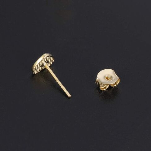AoedeJ 14K Gold Plated Heart Stud Earrings Sterling Silver Girls Earrings Rainbow Heart Small Stud Earrings for Women  in Kuwait