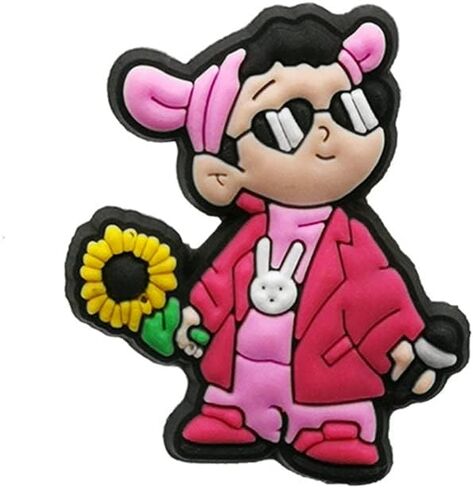 32 قطعة من شارباني كروك تشارمز للبنات الأولاد، ملحقات أحذية من البولي فينيل كلورايد للنساء والرجال، سوار معصم أحذية زينة للمراهقين عيد الفصح والهالوين هدية حفلة عيد ميلاد مفيدة، بلاستيك, بلاستيك in Kuwait