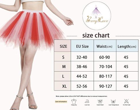 تنورة رقص الباليه الفقاعية النسائية العتيقة من فترة الخمسينيات من BeryLove in Kuwait