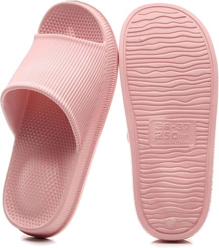 Crazy Lady Massage EVA Bathroom Sandals House Slippers | Soft cloud-like foot relief; odor-resistant, non-slip and quick-dry; lightweight for home, shower, pool and outdoor in Saudi Arabia