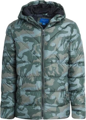 Perry Ellis Boys’ Winter Jacket – Kids Lightweight Quilted Puffer Coat – Weather Resistant Outerwear Coat for Boys (8-18) in Saudi Arabia