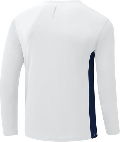 Gopune Men's Swim Shirts Rash Guard Long Sleeve UPF 50+ Sun Protection Quick Dry Outdoor Hiking Fishing Shirts in Saudi Arabia