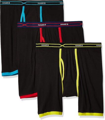 Hanes Men's 3-Pack X-Temp Active Cool Long Leg Boxer Brief in Saudi Arabia