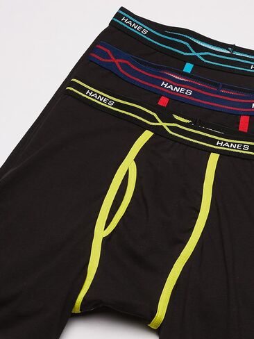 Hanes Men's 3-Pack X-Temp Active Cool Long Leg Boxer Brief in Saudi Arabia