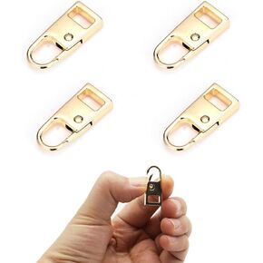 Zipper Pull Tab Replacement Metal Zipper Handle Mend Fixer for Suitcases Luggage Jacket Backpacks Coat Boots (4 Colors) in Kuwait