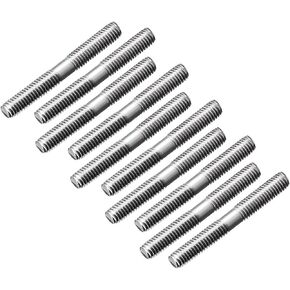 uxcell M3x300mm Pushrod Connector Stainless Steel Rod Linkage,for RC Boat,Car,Airplane,Helicopter,10pcs
