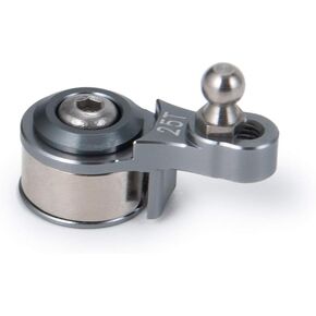 QUE-T Aluminum 25T Steering Servo Arm Horn for 1/10 RC TRX-4 (Titanium) in Saudi Arabia