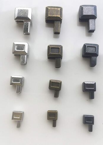 Zipper Repair Kit Metal Retainer Insertion Pin Zipper Top/Bottom Stop (3 Colors) 13 Sets Zipper Fix Plug, Repair Down Zipper Stopper for Zipper Replacement (Size 10/8/5/3) in Kuwait