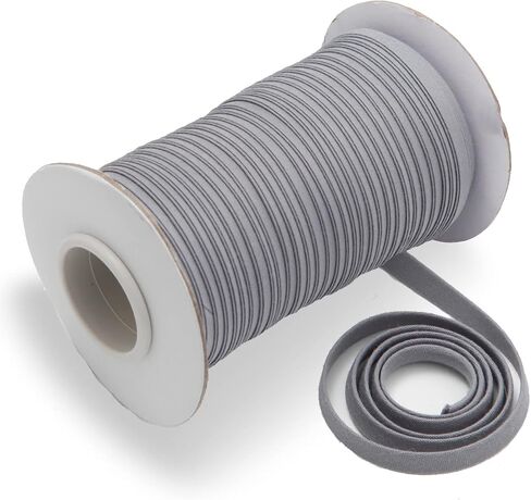 Tewadoo Bias Tape Double Fold 1/2 Inch White 55 Yds for Sewing in Saudi Arabia