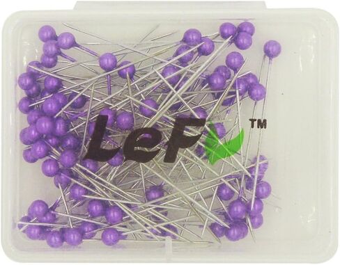 LEFV Quilting Pins Ball Head Sewing Pins,Pack of 100,Purple in Kuwait