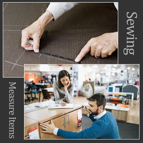 شريط قياس أوروراي لقياسات الجسم، 7 عبوات 60 بوصة شريط قياس الخياطة قابل للسحب من القماش الناعم شريط قياس مزدوج الجوانب شريط قياس حشو للتخزين، متعدد الألوان in Kuwait