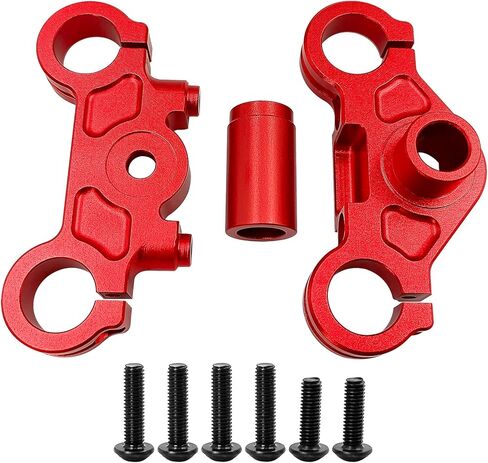 مجموعة مشابك ثلاثية من الألومنيوم CNszlan 7075 لدراجة نارية LOSI 1/4 Pro Moto-MX (أسود) in Kuwait