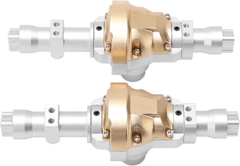 Dilwe 1/10 RC Axle Housing, Aluminum Axle Rear Axle Enhanced Performance for Redcat Gen8 Scout V2 Rock Crawler 1/10 in Saudi Arabia