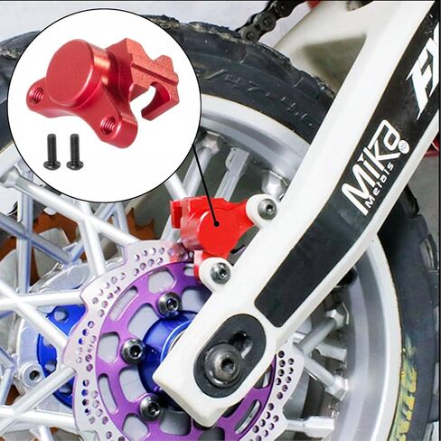 تقوم XSYGO بترقية الفرجار الخلفي من الألومنيوم لأجزاء استبدال LOSI 1/4 Pro Moto-MX للدراجات النارية RTR (استبدال الجزء Los264000) (أحمر) in Kuwait