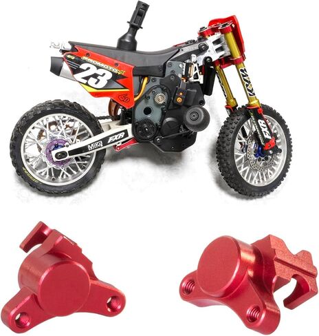 تقوم XSYGO بترقية الفرجار الخلفي من الألومنيوم لأجزاء استبدال LOSI 1/4 Pro Moto-MX للدراجات النارية RTR (استبدال الجزء Los264000) (أحمر) in Kuwait