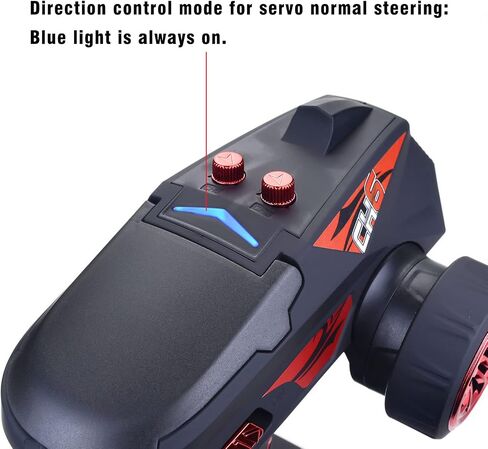 Surpass Hobby 6CH Transmitter Remote Controller 2.4GHZ Super Response 6 Channel Radio Controller with X6F Receiver for Remote Car/Boat/Tank Model Remote Controller … in Saudi Arabia
