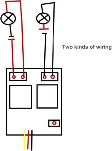 KINGMODEL 2pcs PWM Servo Signal Input 20A Dual Channel RM Relay Module with LED Light Electronic Switch Transmitter Control for RC Model Aircraft Drone in Kuwait