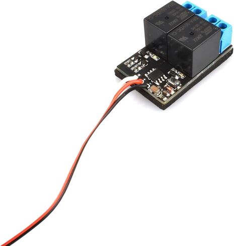 KINGMODEL 2pcs PWM Servo Signal Input 20A Dual Channel RM Relay Module with LED Light Electronic Switch Transmitter Control for RC Model Aircraft Drone in Kuwait