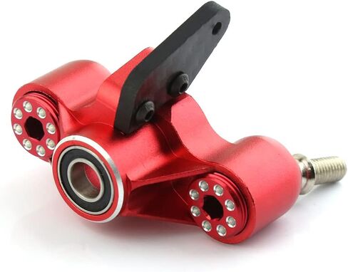 Alloy Front Steering Blocks Steering Knuckle Arm AR330505 for Arrma Kraton 6S Outcast 6S Notorious 6S Fireteam 6S BLX Upgrades Parts (Red) in Saudi Arabia