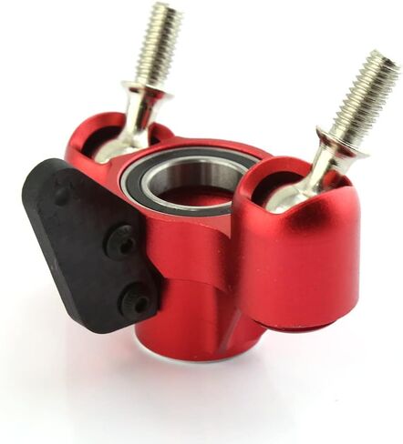 Alloy Front Steering Blocks Steering Knuckle Arm AR330505 for Arrma Kraton 6S Outcast 6S Notorious 6S Fireteam 6S BLX Upgrades Parts (Red) in Saudi Arabia