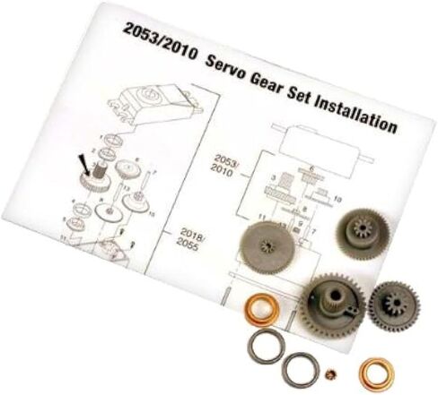 Traxxas 2053 Servo Gears for 2055 Servo in Saudi Arabia