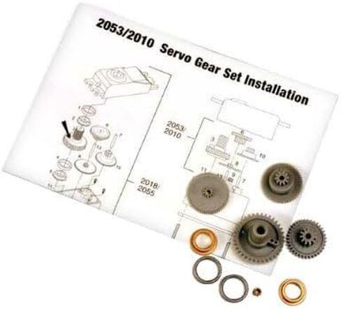Traxxas 2053 Servo Gears for 2055 Servo in Saudi Arabia