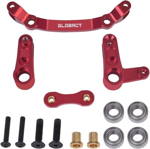 GLOBACT Steering Bellcrank for 1/10 Arrma Senton/Granite/Typhon 4X4, Blue in Kuwait
