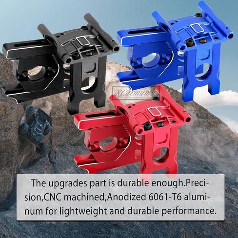 Center Differential Mount & Cover & Motor Mount Upgrades Part for 1/8 Kraton/Notorious/Outcast/Talion/Typhon,1/7 Felony/Infraction/Fireteam/Mojave/Limitless,Red in Kuwait