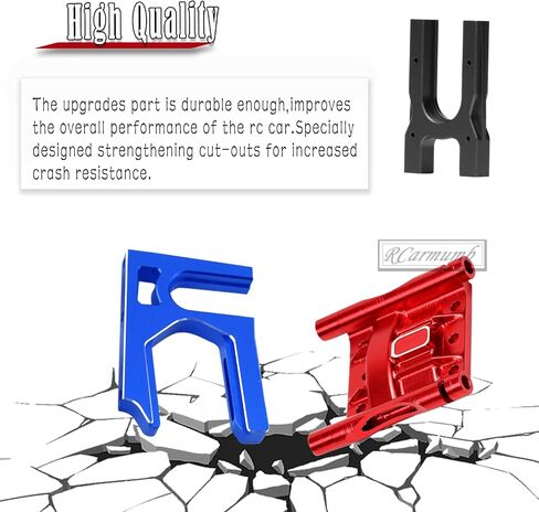 Center Differential Mount & Cover & Motor Mount Upgrades Part for 1/8 Kraton/Notorious/Outcast/Talion/Typhon,1/7 Felony/Infraction/Fireteam/Mojave/Limitless,Red in Kuwait
