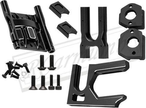 Center Differential Mount & Cover & Motor Mount Upgrades Part for 1/8 Kraton/Notorious/Outcast/Talion/Typhon,1/7 Felony/Infraction/Fireteam/Mojave/Limitless,Red in Kuwait