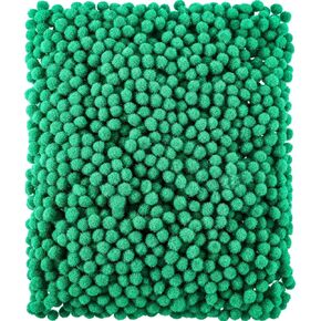 Shappy 2000 Pieces 6 mm Pom Poms Christmas for Craft Making, Christmas Holiday Costume Pom Balls Hobby Supplies and DIY Creative Crafts Decorations (Multicolored)
